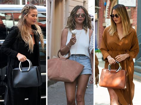 chrissy teigen huge chanel bag|Chrissy Teigen is The Row’s Biggest Celebrity Fan (Well, Other .